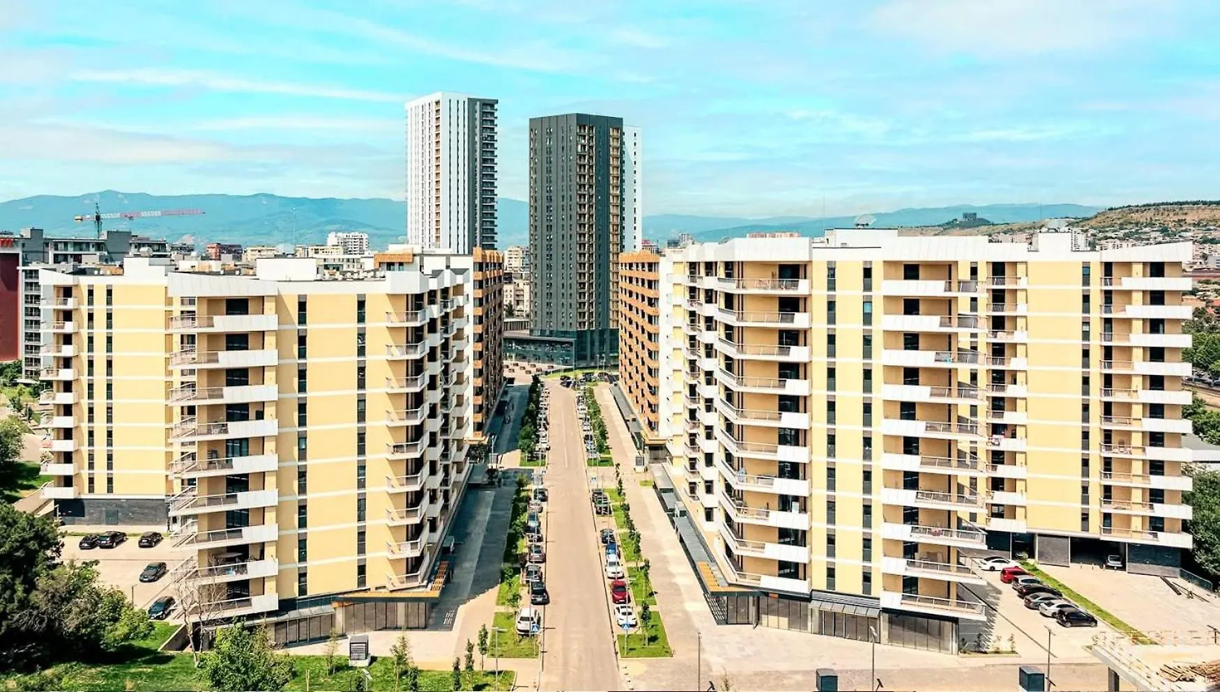 Sunny 1Bdr Apartment On Saburtalo District Tbiliszi Grúzia